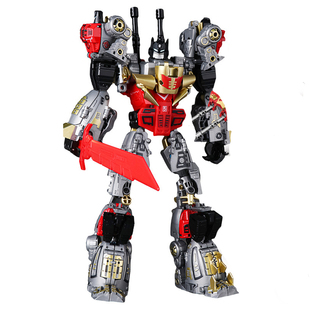 儿童变形机械兽合体机器人玩具猛兽金刚合金版霸王龙组装男孩礼物