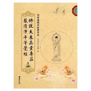 临摹字帖：《佛说大乘无量寿庄严清净平等觉经》（二册）经典楷书