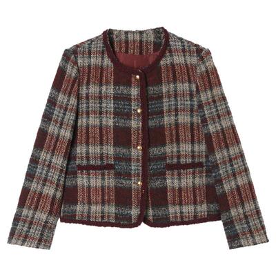 长袖上衣单排扣舒适外套