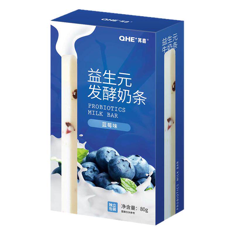 qhe酸奶条棒手撕奶酪12吃的小孩儿童零食健康小吃营养3一6岁4