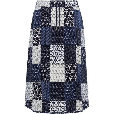 李宁1990女士A字花苞中长半裙