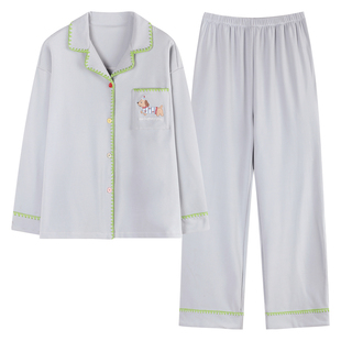 磨毛睡衣女款秋冬季双面德绒加厚保暖2025新款长袖卡通家居服套装