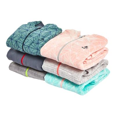 迪卡侬一家三口亲子摇粒绒抓绒衣