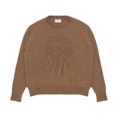 猿人提花针织毛衣BAPE