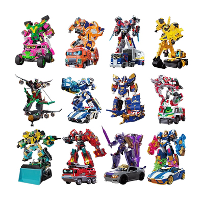 炫卡斗士汽车人变形机器人玩具