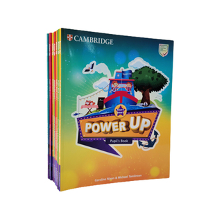 【顺丰包邮】剑桥Power Up少儿英语教材1-6级别课本练习册学生套装国际 powerup盒装原版进口 小学KET词汇手册 语法英文考试测试卷