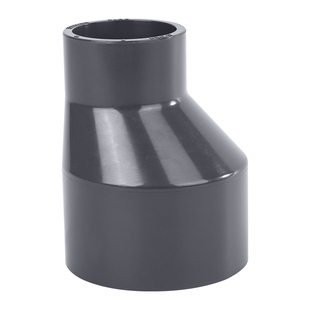 戎生UPVC偏心大小头水管变径接头工业PVC管件偏心异径管直接转换