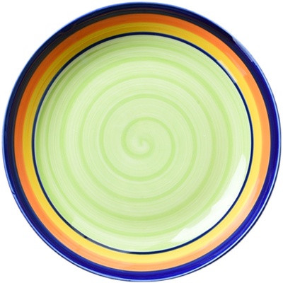 艺家7/8英寸个性汤盘盘子家用