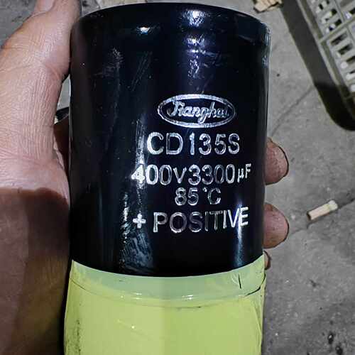 议价江海CD135S电解电容400V3300F螺丝脚正维修