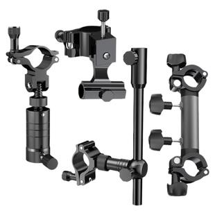 飞渔客钓椅配件大全欧式钓椅炮台支架万向双炮台鱼护饵盘灯架伞架