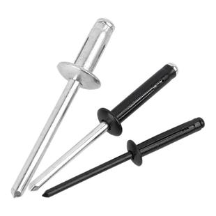 灯笼抽芯铆钉全铝大帽沿拉铆钉三爪黑色汽车用酒盒用拉钉铆钉