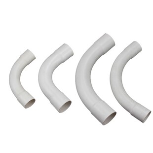PVC电线管弯头月弯大弧度弯头90度大月弯头月亮弯20/25/32/40/50
