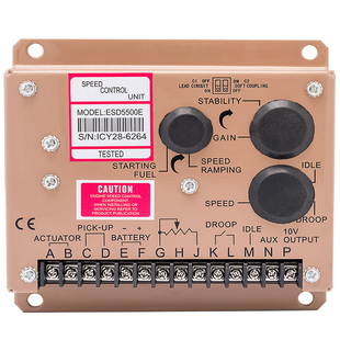 GAC康明斯调速板ESD5500E直流电子调速器柴油发电机组转速控制器