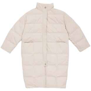 ziilam枝蓝长款羽绒服女款95鹅绒冬季大鹅羽绒服加厚过膝蓬松保暖