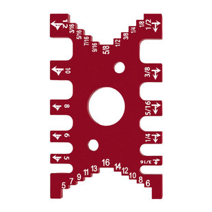 铝合金开榫卡规高度测量规测量工具DIY雕刻机台锯倒装量具高度规