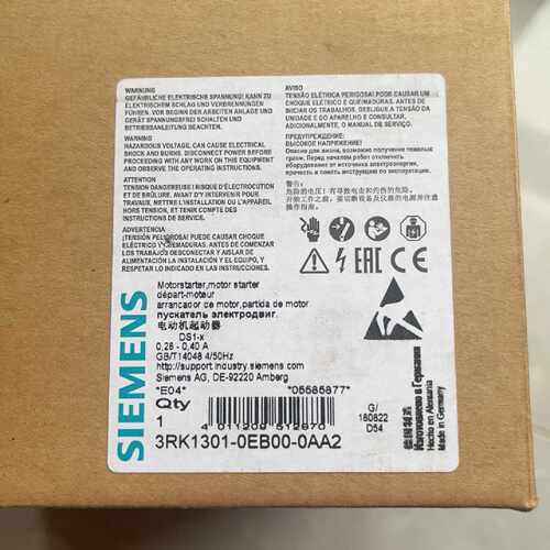 询价-3RK1301-0EB00-0AA2 电动机起动器