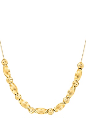 真我不凡S925纯银碎银几两项链