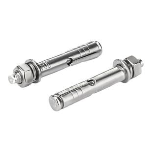 304不锈钢膨胀螺丝国标加长拉爆螺栓膨胀管钉M6M8M10M12M14