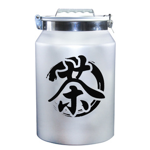 铝制密封桶大容量储存罐铝桶铝罐不锈钢茶叶罐大号密封罐家用米桶