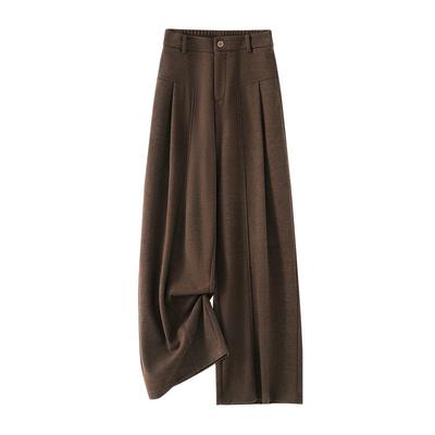 高腰加绒加厚韩系慵懒松弛感裤子