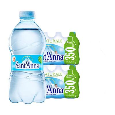 意大利圣安娜天然水350ml×24瓶