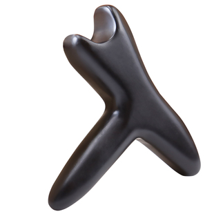 加厚砭石按摩器三角雀足疗棒按点穴位的工具脚底足底按摩棒锥正品