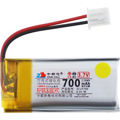 中顺芯902040高温型聚合物锂电池
