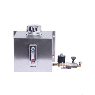 冲床铁油箱带电磁阀 双面给油机自动滴油器带刻度不锈钢油箱油壶