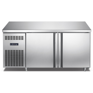 商用冷藏操作台冰柜奶茶店不锈钢水吧台冰箱冷冻平冷柜保鲜工作台