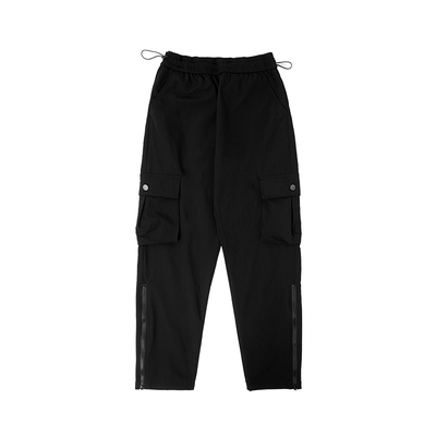 梭织四面弹直筒工装裤