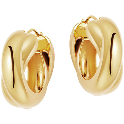 missoma孟子义同款复古双圈耳环