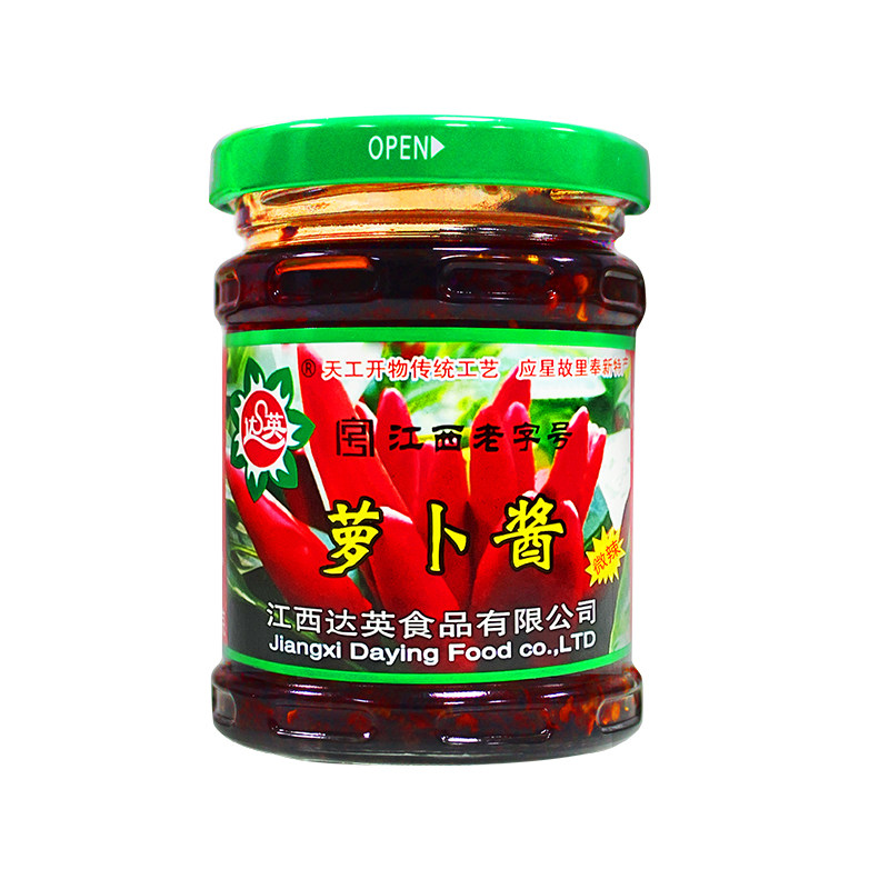 江西特产江西宜春特产萝卜酱辣豆鼓酱椒酱微辣香辣拌饭酱