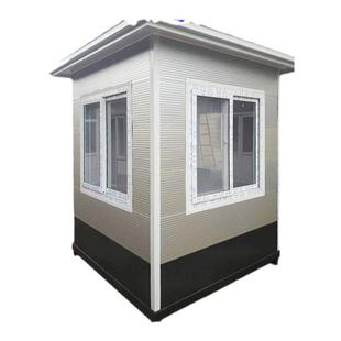 北京岗亭厂保安亭门卫室值班岗亭收费亭不锈钢治安亭免费送货安装