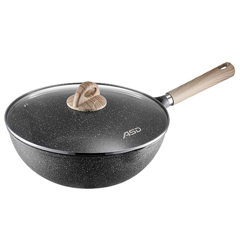 爱仕达家用炒锅爱仕达麦饭石