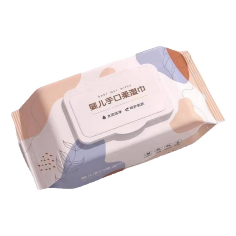 婴儿手口无香保湿大包湿巾