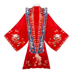 明制汉服婚服重工刺绣男女款情侣套装花嫁中式古装霞帔马面裙嫁衣