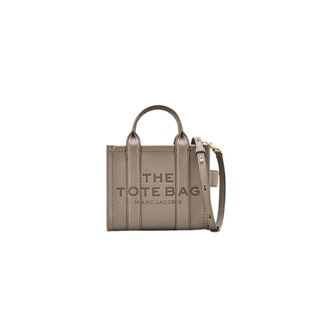 【七夕礼物】MARC JACOBS/莫杰 TOTE 迷你牛皮纯色通勤斜挎托特包