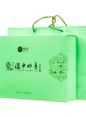东雨前特级炒青绿茶192g礼盒茶叶