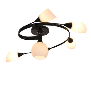 美式简约客厅吸顶灯卧室灯氛围感创意书房灯轻奢高级新款可换灯泡