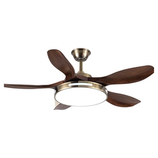 钻石牌吊扇灯家用大风力一级能效风扇灯全光谱照明一体带灯吊风扇