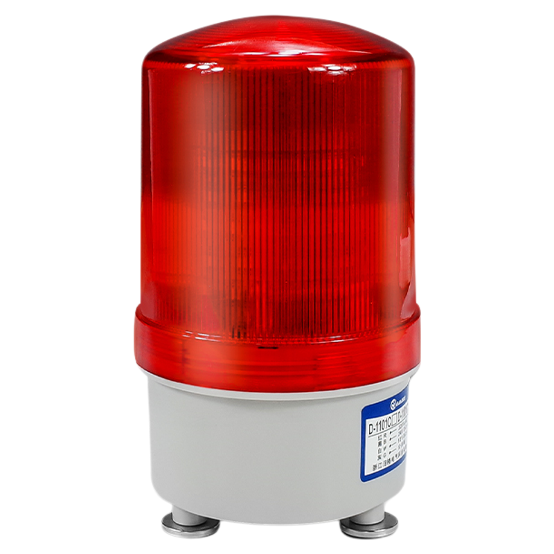LED声光报警器旋转式警报灯LTE-1101J闪烁警示灯20V24V磁吸爆闪灯