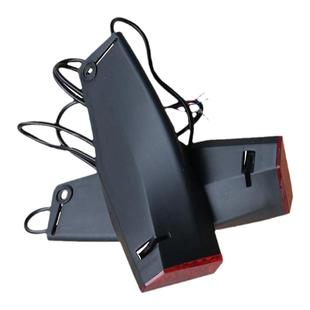 希洛普升特款电动滑板车前护罩 前挡板 带灯带反光片前后护板塑料