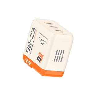 异泽三眼仔65W氮化镓GaN多口充电器PD快充插头3三C口typec充电头适用苹果16手机iPhone17promax三星双C口全C