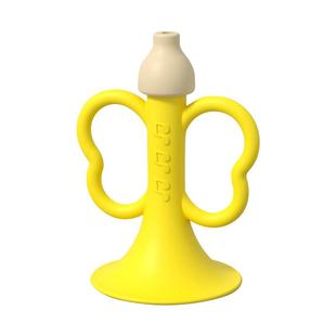 马博士小喇叭牙胶玩具婴儿宝宝吹吹乐器吹响嗽叭可啃咬吹口哨子