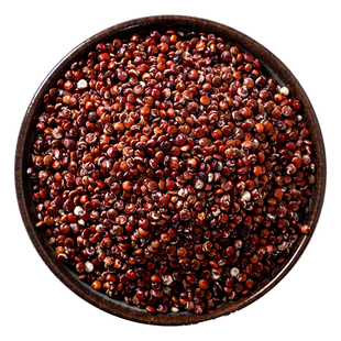 红藜麦单色黎麦粗粮五谷粗杂粮熬煮粥非三色藜麦米500g真空包装