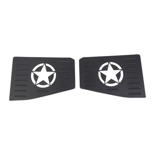 适用于新捷途旅行者改装后车窗贴侧窗机甲网山海T2金属个性装饰贴