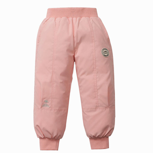 儿童羽绒裤男女童外穿东北防寒防水抗寒极寒加厚三防白鸭绒保暖裤