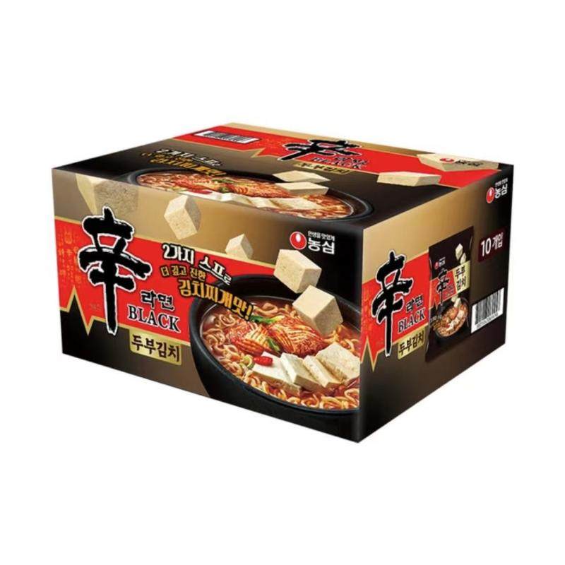 农心辛拉面BLACK134G*10韩式