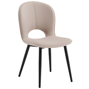 餐椅轻奢现代简约家用椅子舒适餐椅客厅餐桌椅极简北欧风椅子凳子