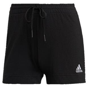 Adidas/阿迪达斯官方正品女子训练舒适透气针织运动短裤GM5523